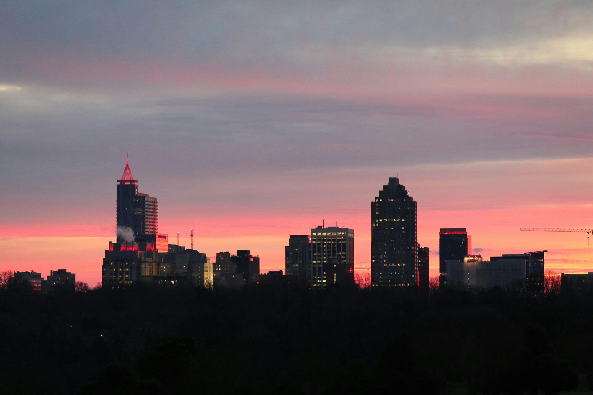 Downtown Raleigh, North Carolina skyline